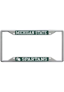 Michigan State Spartans Black and Silver Alumni License Frame