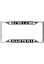 Dayton Flyers Black and Silver Alumni License Frame