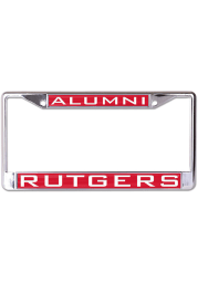 Rutgers Scarlet Knights Team Color Alumni License Frame