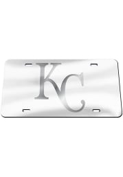 Kansas City Royals Frosted Car Accessory License Plate