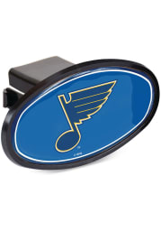 St Louis Blues Plastic Oval Car Accessory Hitch Cover