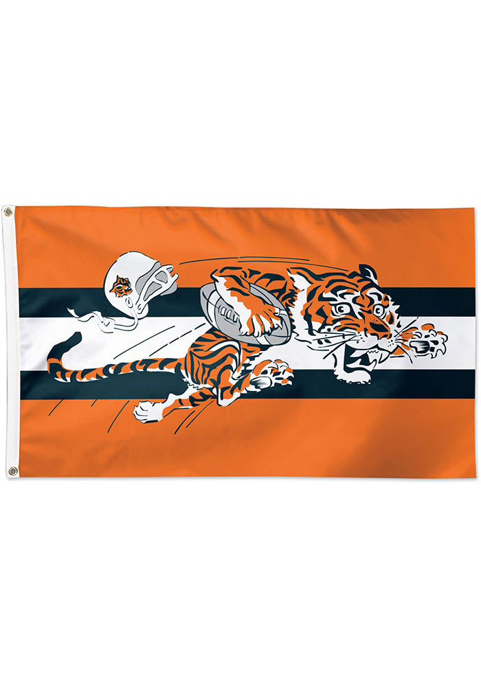 Cincinnati Bengals Vintage Silk Screen Grommet Flag