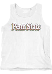 Penn State Nittany Lions Womens White Ringspun Tank Top