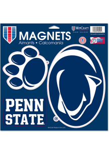 Navy Blue  Penn State Nittany Lions 11x11 3pk Magnet