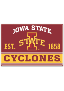 Iowa State Cyclones 2x3 Magnet