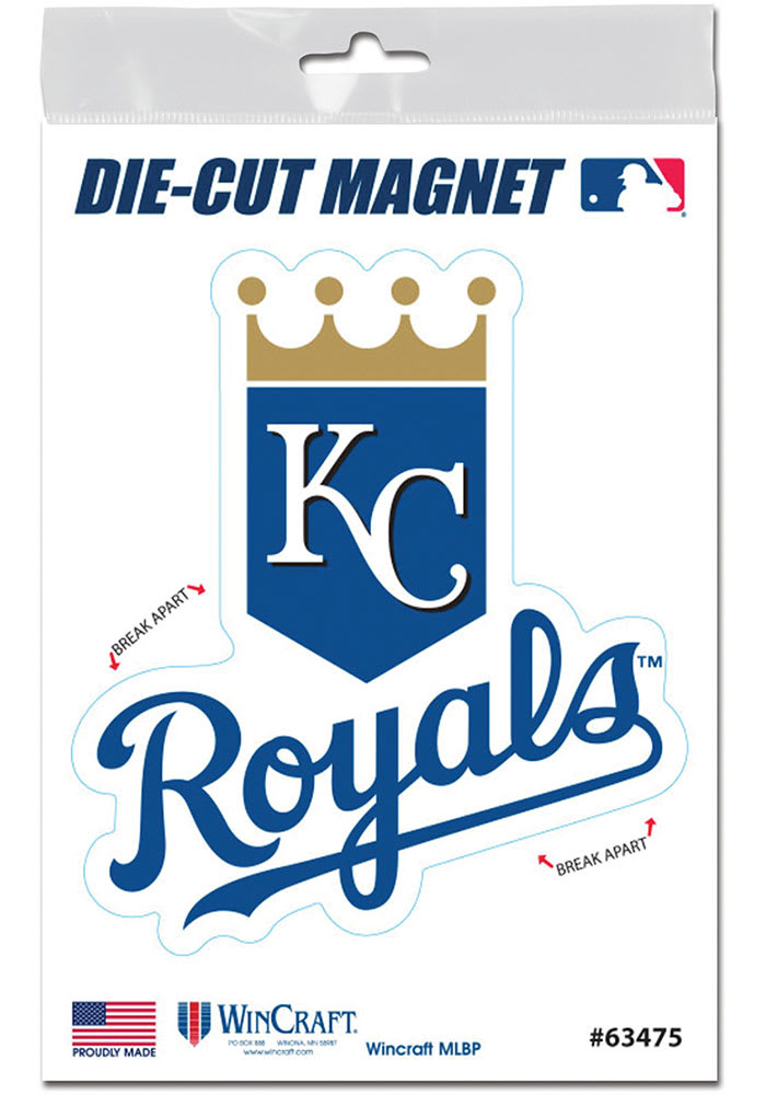 Kansas City Royals 3x5 Die Cut Magnet