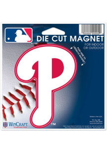 Philadelphia Phillies 4.5x6 die cut Magnet