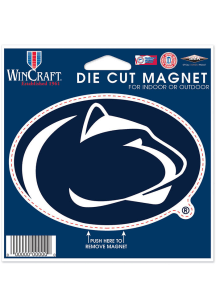 Navy Blue  Penn State Nittany Lions 4.5x6 die cut Magnet