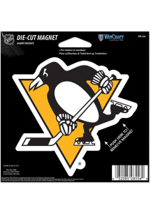 Pittsburgh Penguins 4.5x6 die cut Magnet