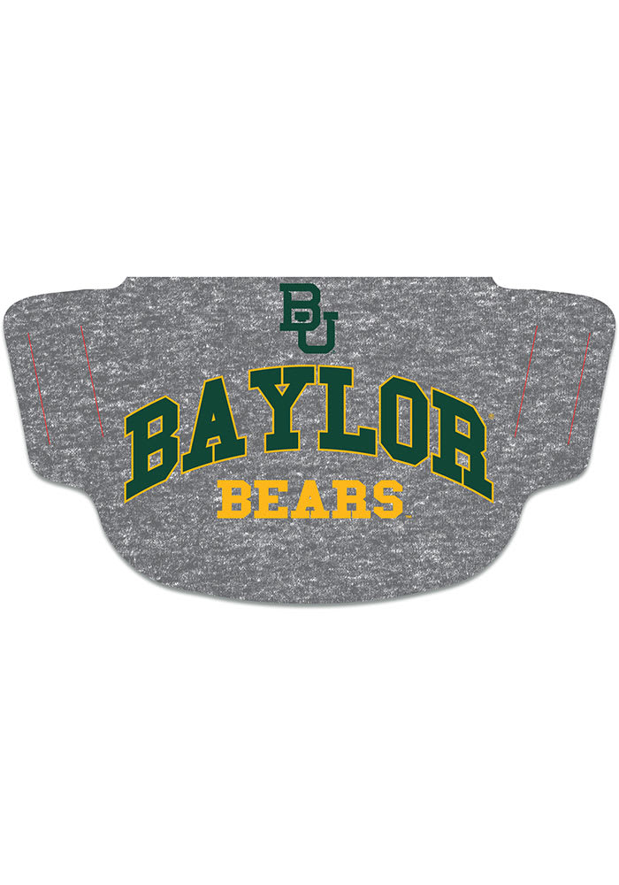 Baylor Bears Heathered Grey Fan Mask