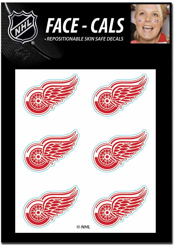 Detroit Red Wings 6pk Tattoo