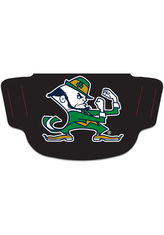 Notre Dame Fighting Irish Black Team Logo Fan Mask