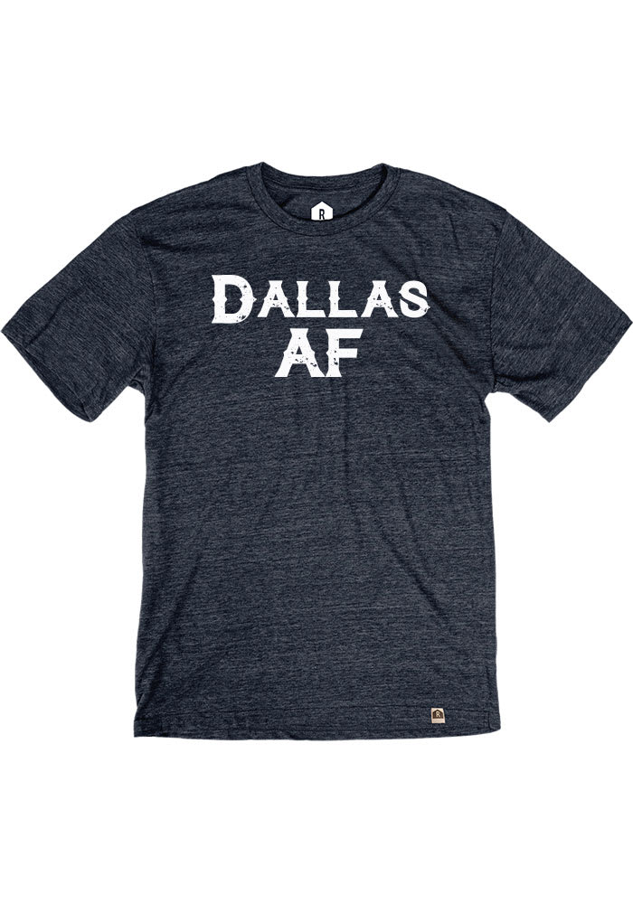 Dallas Heather Navy AF Short Sleeve T-Shirt