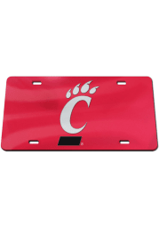 Cincinnati Bearcats Team Color Car Accessory License Plate