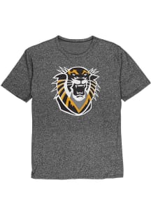 Fort Hays State Tigers Black Mock Twist Short Sleeve Fashion T Shirt