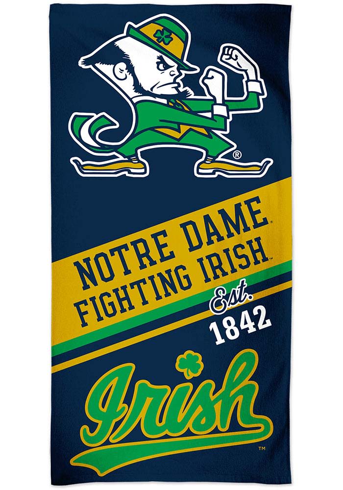 Notre Dame Fighting Irish Spectra Beach Towel