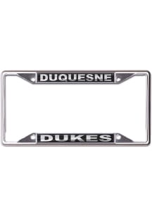 Duquesne Dukes Black and Silver License Frame