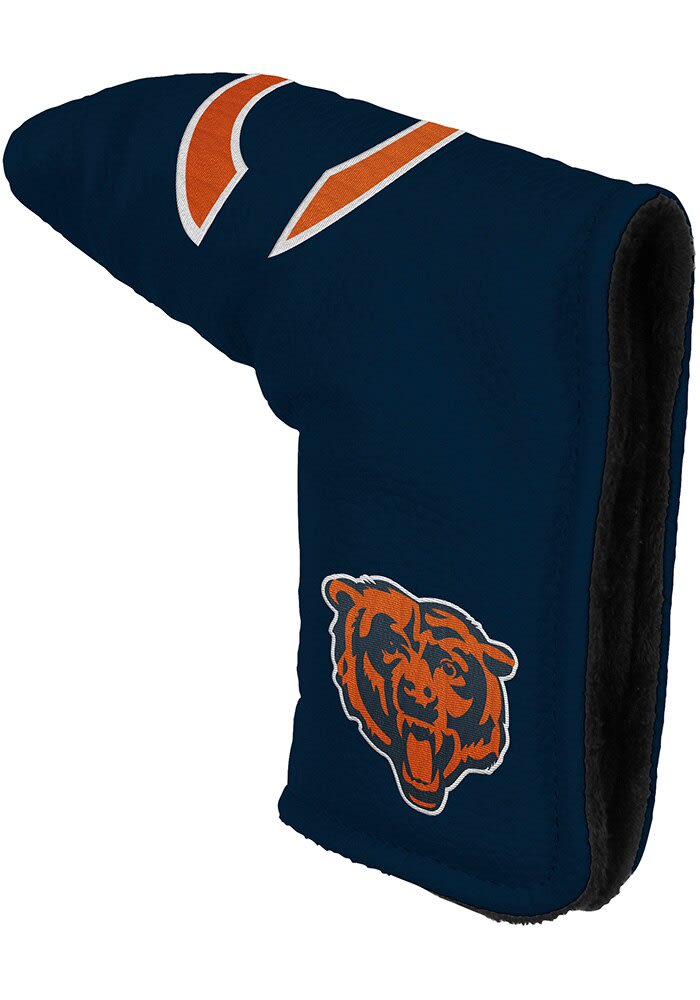 Chicago Bears BLACK Blade Putter Cover