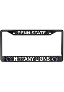 Penn State Nittany Lions Black  Carbon Fiber License Frame