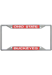 Ohio State Buckeyes Glitter License Frame