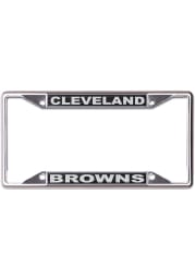 Cleveland Browns Black and Silver License Frame