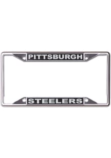 Pittsburgh Steelers Black and Silver License Frame