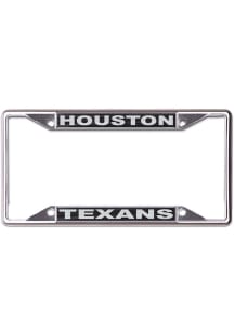 Houston Texans Black and Silver License Frame