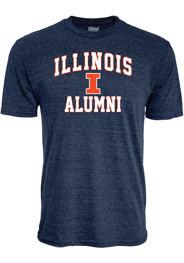 Illinois Fighting Illini Football Helmet Navy T-Shirt