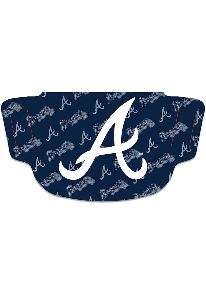 Atlanta Braves Repeat Logo Fan Mask