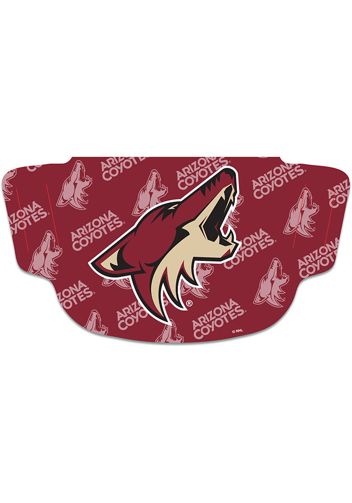 Arizona Coyotes Repeat Logo Fan Mask