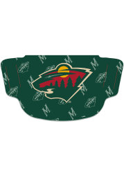 Minnesota Wild Repeat Logo Fan Mask
