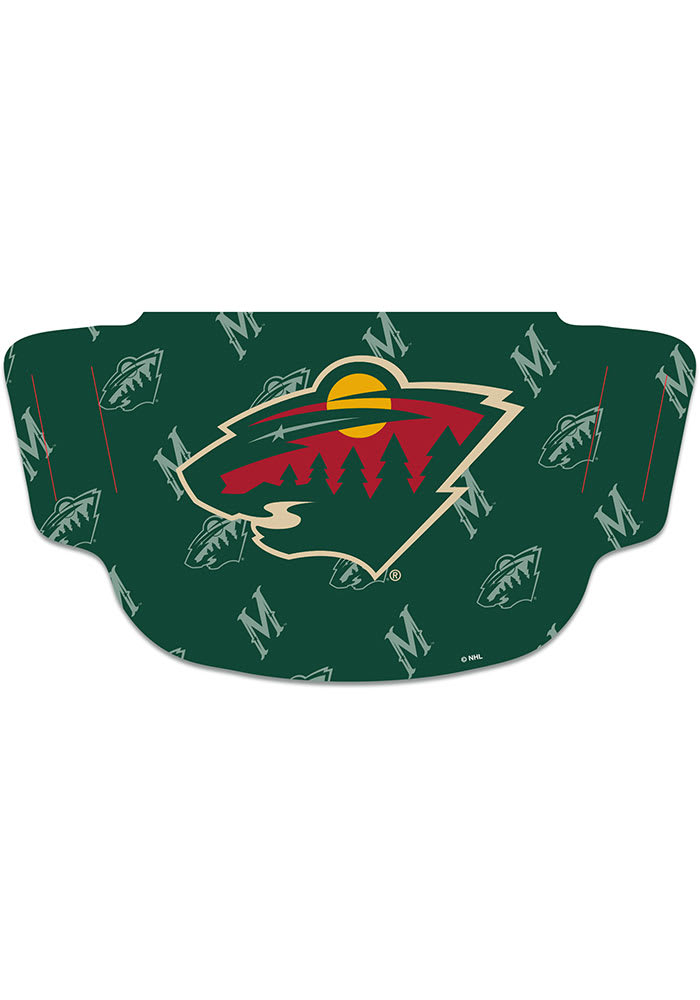 Minnesota Wild Repeat Logo Fan Mask