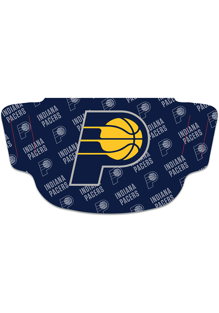 Indiana Pacers Repeat Logo Fan Mask
