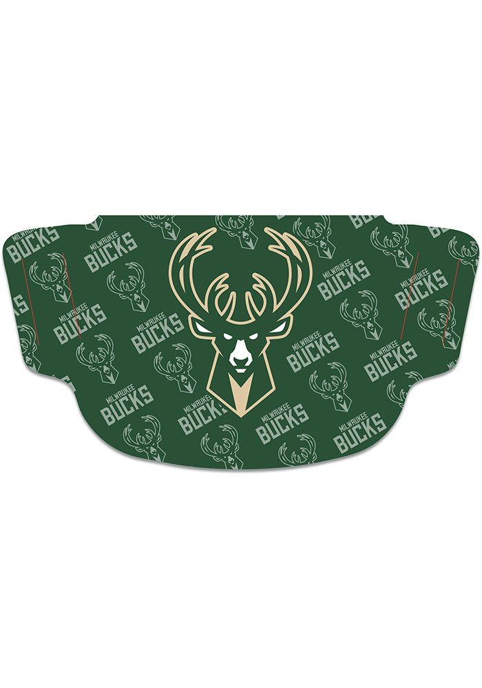 Milwaukee Bucks Repeat Logo Fan Mask