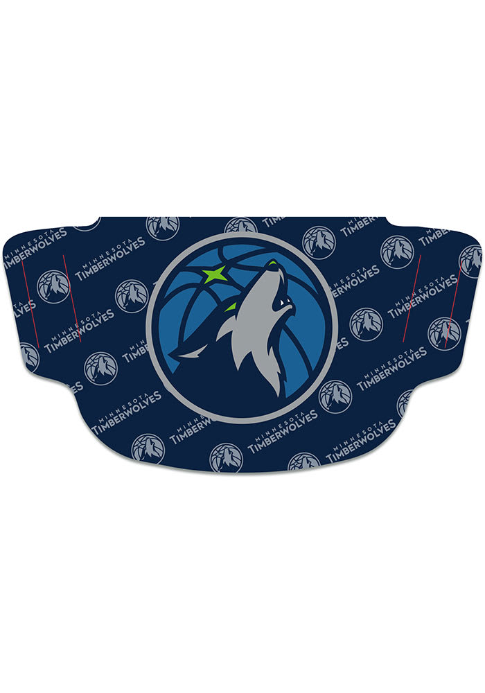 Minnesota Timberwolves Repeat Logo Fan Mask