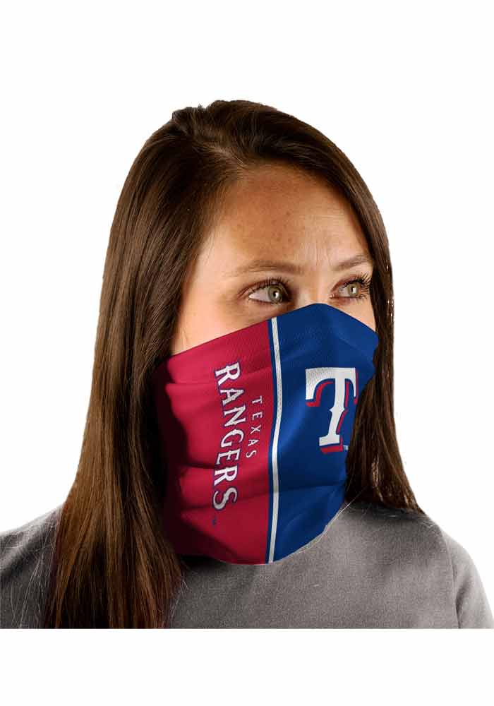 Texas Rangers Split Color Fan Mask