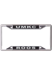 UMKC Roos Black and Silver License Frame