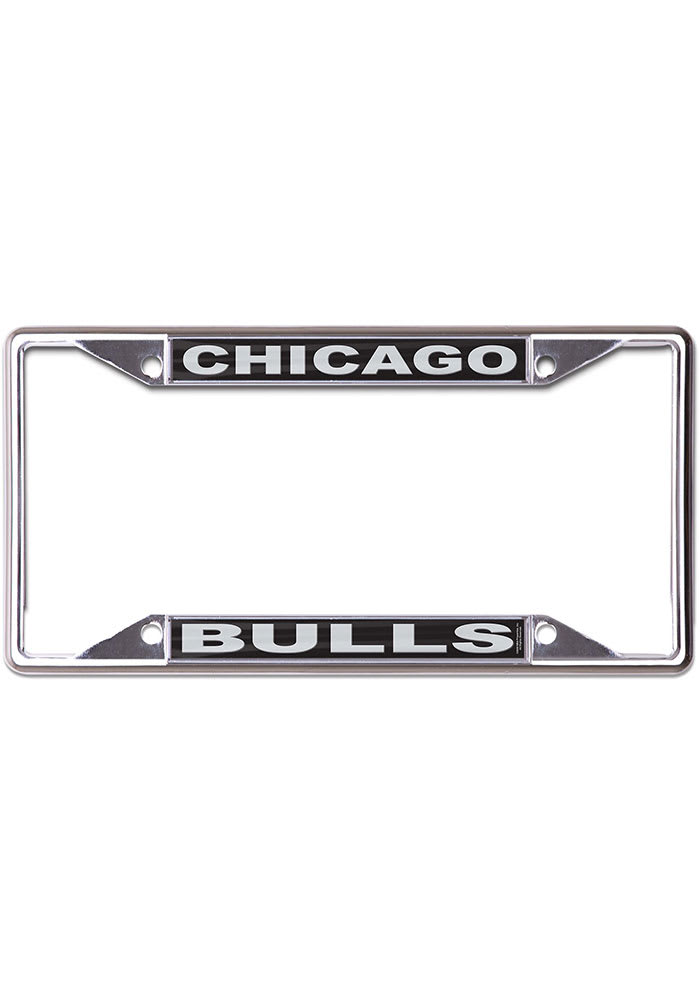Chicago Bulls Black and Silver License Frame