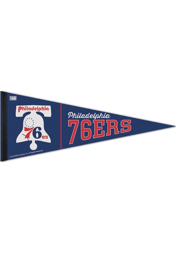 Philadelphia 76ers Hardwood Premium Pennant
