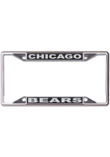 Chicago Bears Black and Silver License Frame