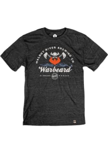 Walnut River Brewery Warbeard Heather Black Short Sleeve T-Shirt