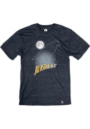 Free State Brewing Co. Heather Navy Ad Astra Constellation Short Sleeve T-Shirt