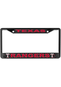 Texas Rangers Carbon Fiber License Frame