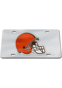 Cleveland Browns Glitter Car Accessory License Plate