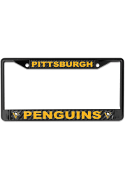 Pittsburgh Penguins Carbon Fiber License Frame