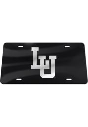 Lehigh University Silver Team Logo Black Car Accessory License Plate