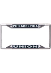 Philadelphia Union Black and Silver License Frame