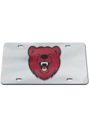 Ursinus Bears Team Logo Silver Car Accessory License Plate