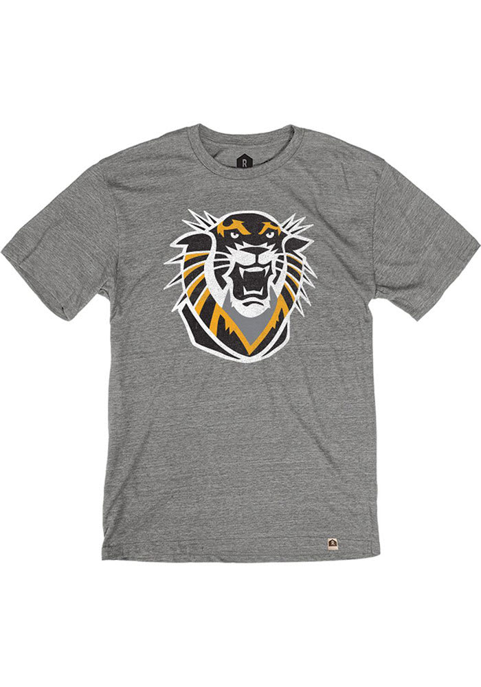 Fort Hays State Tigers Grey Triblend Short Sleeve Fashion T Shirt