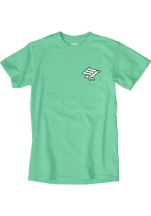 North Texas Mean Green Green Vintage Worm Short Sleeve T Shirt
